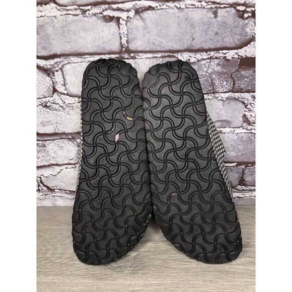 BIRKENSTOCK PAPILLIO Black White Leather Footbed Sandals Women’s Sz 38EU/7.5M US - Picture 10 of 16